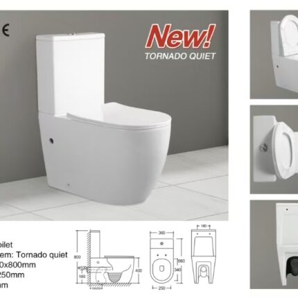 Toilet bowl (Tornado Quiet)