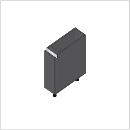 150mm Base Cabinet (pullout basket)